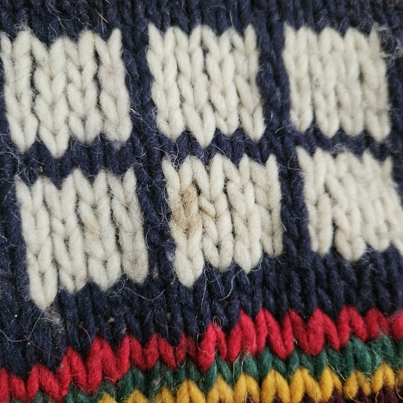 Handmade 100% wool sweater - Picture 5 of 6